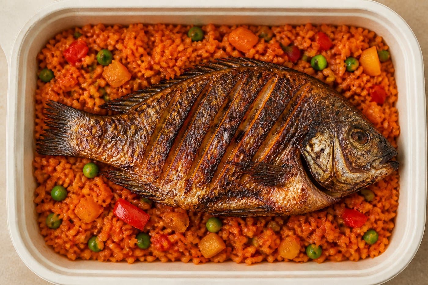 Seafood Jollof / Fried Rice